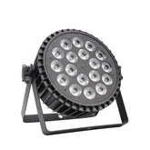 18x18W Die-Cast Aluminum Par Light | 6-in-1 RGBAUV IP-Rated
