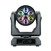 7 60W waterproof moving head wash lights with auxiliary light - Martin style