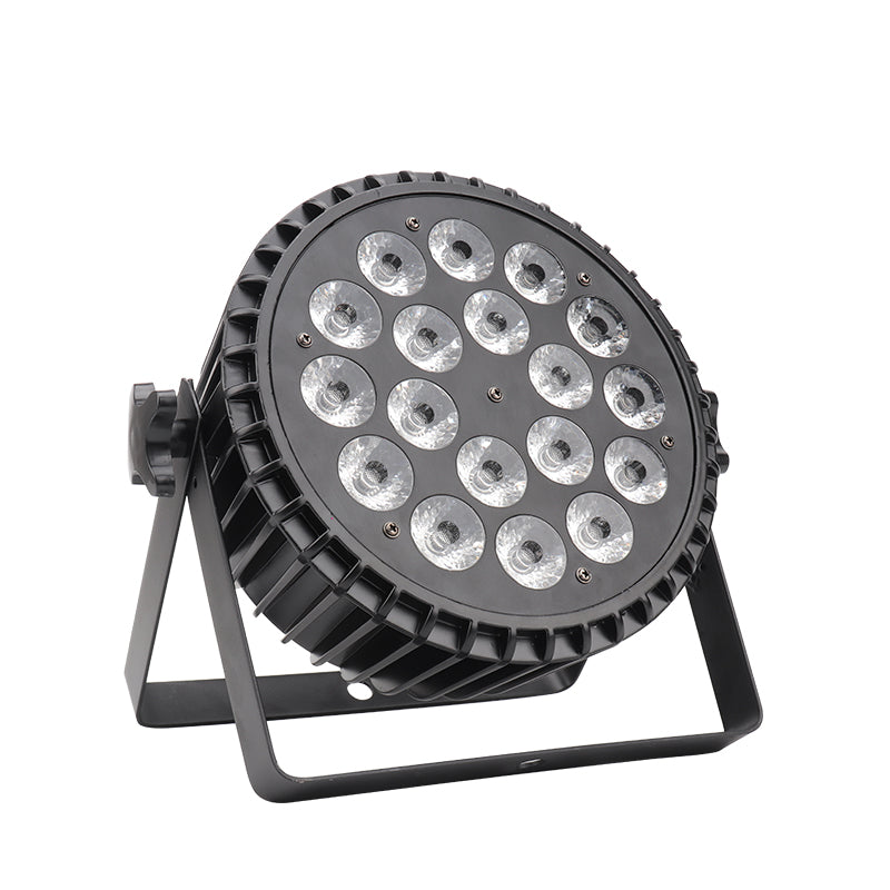 18x18W Die-Cast Aluminum Par Light | 6-in-1 RGBAUV IP-Rated