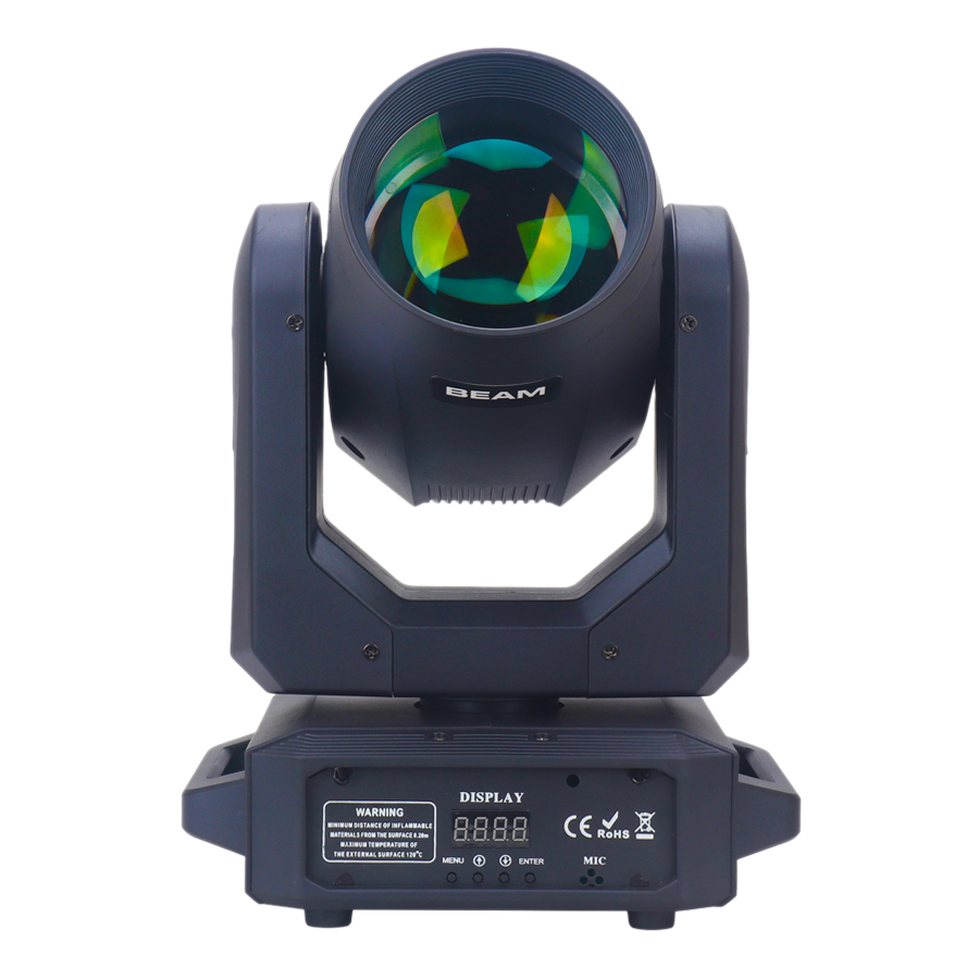 200W LED Beam Moving Head Stage Light | DMX, Prism, DJ &amp; Club Lighting