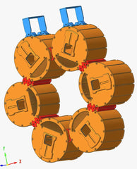 2-5W splicing laser light 