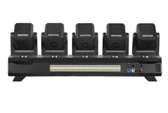 5-head infinite rotating beam light