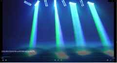 6 LED moving head elves 