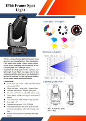 LED800W waterproof cutting