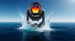 200W LED Beam Moving Head Stage Light | DMX, Prism, DJ &amp; Club Lighting